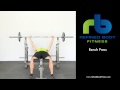 Bench Press Exercise Demonstration by Refined Body Fitness