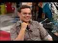 Anderson Silva measures his kick and punching power on live TV