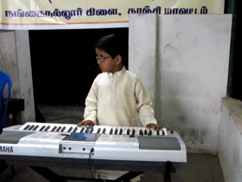 padmesh playing Kurai Ondrum illai - ms subbulakshmi songs -...
