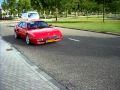 Ferrari Mondial T on road (nice engine sound)