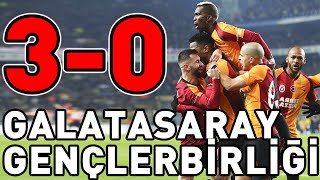Galatasaray 3 - Gençlerbirliği 0 Maç Özeti̇
