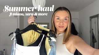 Summer Try on Haul ft. Miaou, Gia, Zara & More