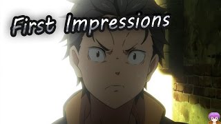 Re:ZERO Starting Life in Another World Episode 1 First Impressions - Under The Radar