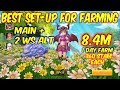 8.4million in just 1 day.Best Farming Set-up using 360 stam. each character | ROM SEA