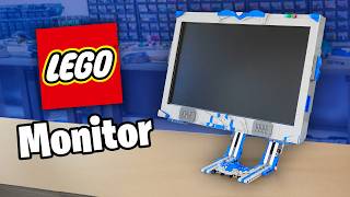I Built A Working Lego Computer Monitor