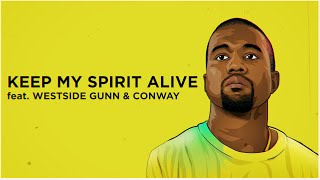 Watch Kanye West Keep My Spirit Alive Pt 2 feat Conway The Machine Kaycyy  Westside Gunn video