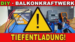 Balkonkraftwerk Mit Speicher Schaltplan - Selber Bauen Mit Tiefentladeschutz Für Den Akku!