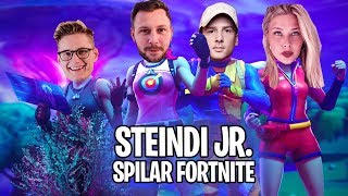 Steindi Jr. Spilar Fortnite Með Ice Cold