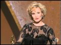 Jessica Lange winning Best Actress for 'Blue Sky'