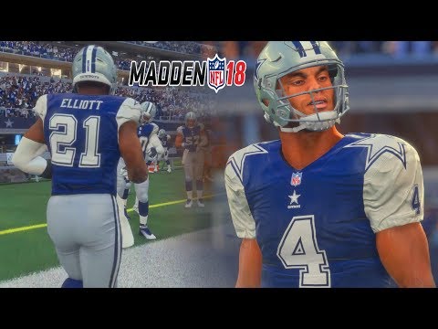 Madden 18 Gameplay Full Game Dallas Cowboys Vs Green Bay Madden 18 Gameplay Full Game Dallas Cowboys Vs Green Bay