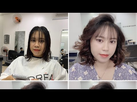 Hướng dẫn uốn xoăn sóng tóc ngắn đơn giản nhất | Phạm Sang Academy