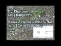 DJI Phantom long range FPV, 1800m flight with the stock transmitter in town (revised)