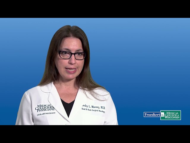 Watch How is the patient treated after head and neck cancer surgery? (Becky Massey, MD) on YouTube.