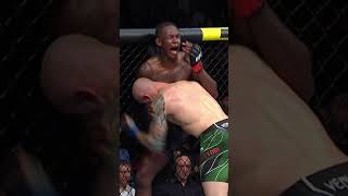 Israel Adesanya Cries During Fight