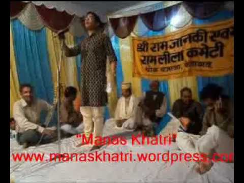 Hasya Poet Manas Khatri at Chowk Faizabad Kavi Sammelan (Holi...