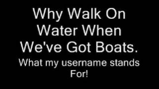 Watch A Day To Remember Why Walk On Water When Weve Got Boats video