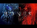 GOZILLA VS KONG || Bones ft Imagine Dragon