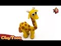 Giraffe, Polymer clay tutorial | زرافة , تشكيل صلصال
