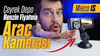 3 Kamerali 1080P Çok Ucuz Araç Kamerası Mieco 1S Detaylı İnceleme