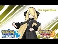 Pokémon Sun & Moon - Cynthia Battle Music (HQ)