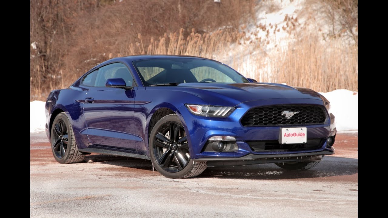 2015 Ford Mustang EcoBoost Review - YouTube