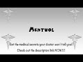 How to Say or Pronounce Menthol