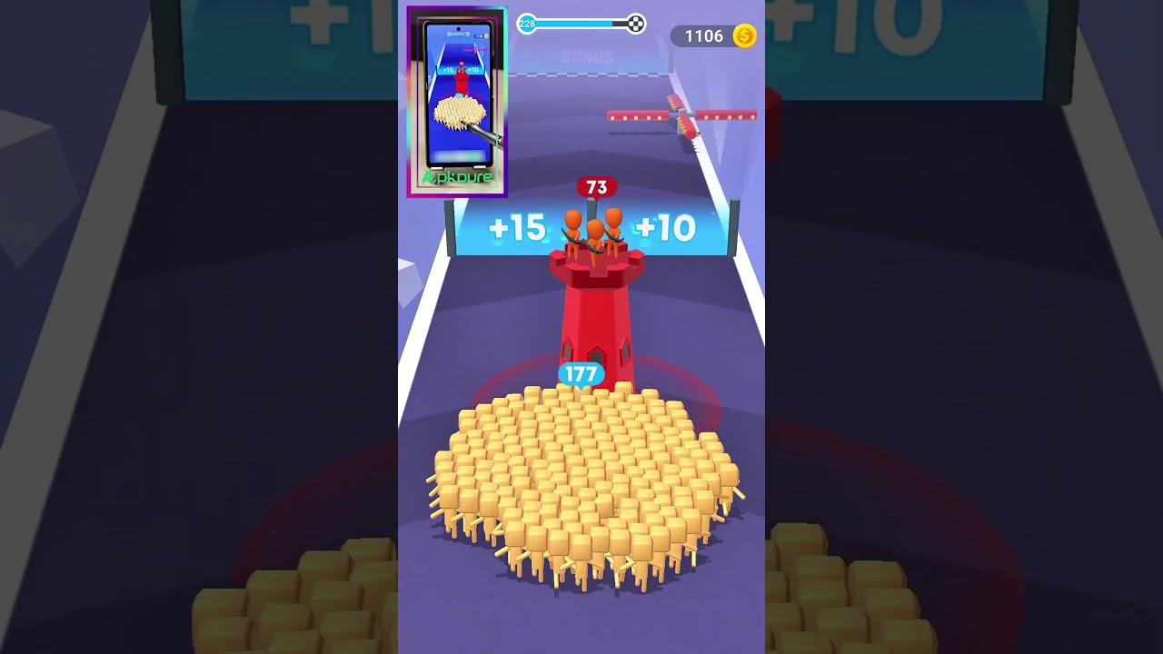 Count Masters Stickman Games Level 228 #gameplay Count Masters Stickman Games Level 228 #gameplay