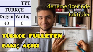 Fulleyeni̇n Bakişindan Tyt Türkçe Deneme Çözümü