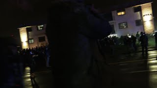 Third night of protests after Daunte Wright shooting