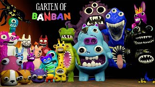 Garten Of Banban - Size Comparison Of All Monsters!