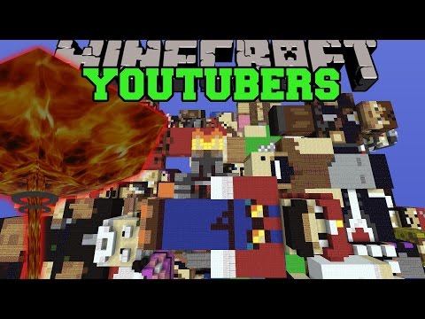 NUCLEAR WEAPONS VS YOUTUBERS - Minecraft Mods Vs Maps (Skydoesminecraft...