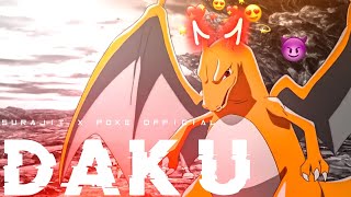 Daku - Ashs Charizard Edit Daku X Ashs Charizard Charizard Atude Status Pokemon Daku Edit