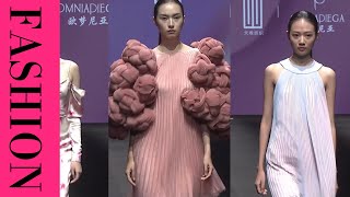 #Fashion #Runway #Chinafashionweek 中国轻奢女装流行趋势发布  Ss2024 中国国际时装周秀场
