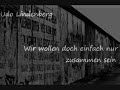 Udo Lindenberg Wir wollen doch einfach nur zusammen sein