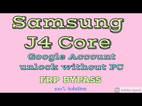Samsung J4 Core Google account unlock without PC. Frp Samsung J4 Core Google account unlock without PC. Frp