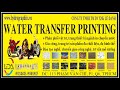 ỨNG DỤNG CÔNG NGHỆ IN CHUYỂN NƯỚC TRONG TRANG TRÍ