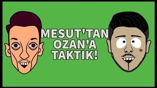 Mesut Özil, Ozan Tufan ile tanışıyor..