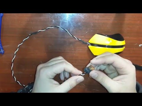 Как сделать беспроводную мышь проводной Как сделать беспроводную мышь проводной