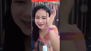 Thai hot young girl dancing in bigo live no bra no underwear
