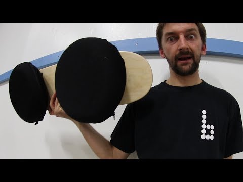 REALLY WEIRD INFLATABLE BALANCE BOARD!?