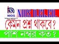 NIOS DELED এর পরীক্ষার নম্বর বিভাজন ও পাশমার্ক - MARK DISTRIBUTION OF DELED Questions & Pass mark
