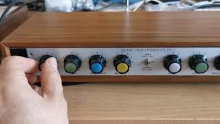 E.m.s Synthi 100 Dual High P Filter Test 2 Vocals