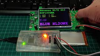 3.5-Inch Tft Lcd Drive With Renesas Rl78 G13 R5F100Gea