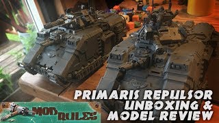 Space Marine Primaris Repulsor review and modeling suggestions