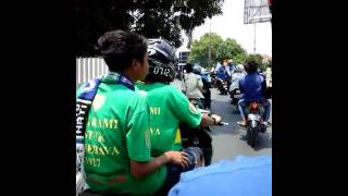 Viking cirebon bersatu kawal bus persib di cirebon kota Viking cirebon bersatu kawal bus persib di cirebon kota
