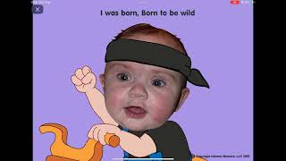Biker Baby Born To Be Wild