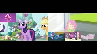 My Little Pony Friendship Is Magic Vs Equestria Girl Sparta Remix 2Parison