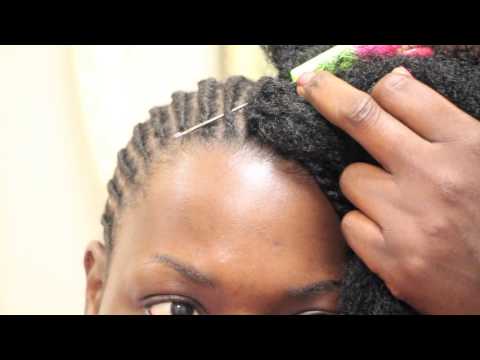 How to Crochet Havana Twist on relaxed short hair