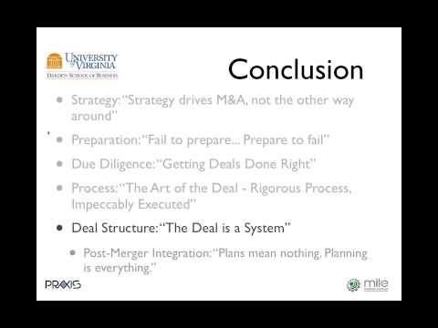 Best Practices in Acquisition Strategy by Dr. Michael J. Ho of Darden Business School - MILE Webinar Best Practices in Acquisition Strategy by Dr. Michael J. Ho of Darden Business School - MILE Webinar