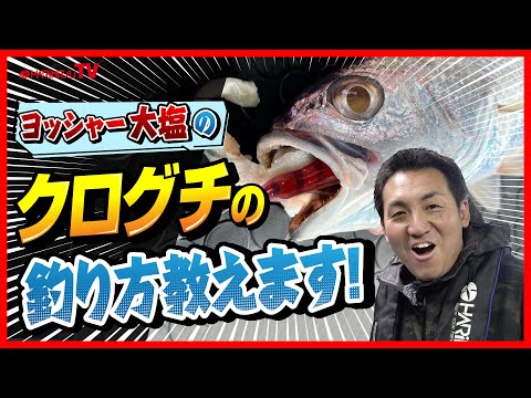 【ヨッシャー大塩の釣り方教えます/#1】2年ぶりのクログチ